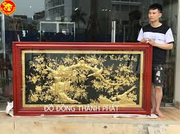 Tranh vinh hoa phú quý mạ vàng 24k – kiệt tác tranh đồng mỹ nghệ đáng mua nhất 2019 (2)