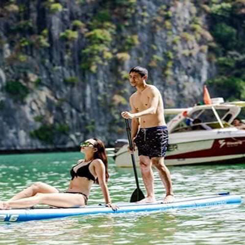 chèo kayak-đảo-khỉ-cát-bà